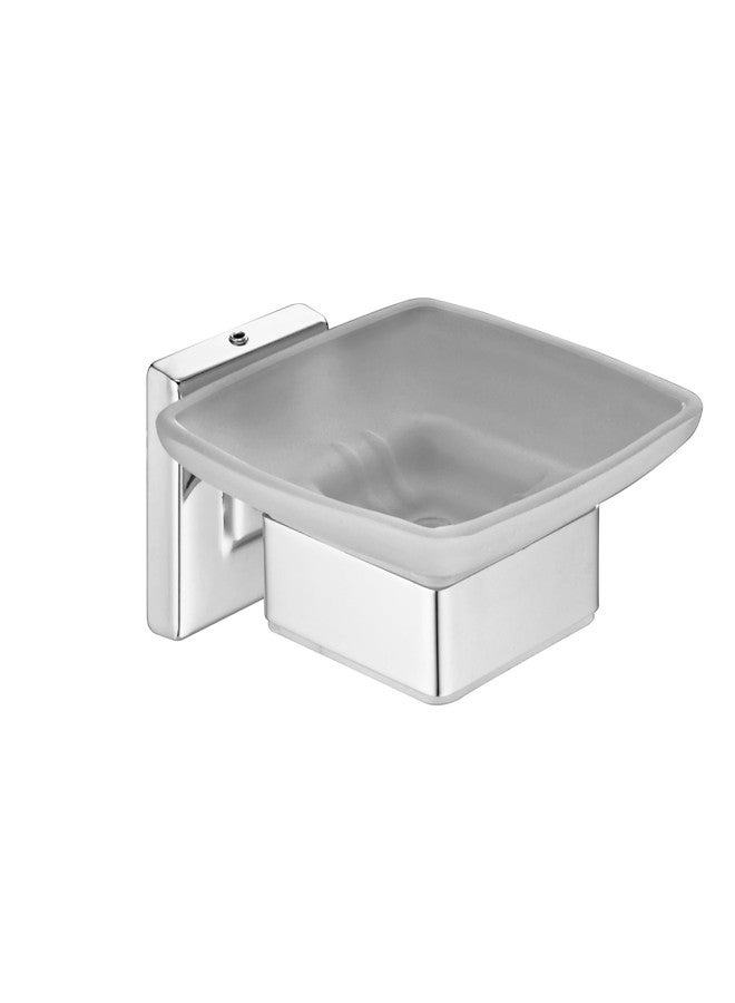 ANATOMIX 304 Grade Stainless Steel Soap Holder for Bathroom/Soap Case Holder Wall Mounted/Soap Dish for Washbasin/Soap Tray Stand - Pack of 1 (Chrome) - Image 1
